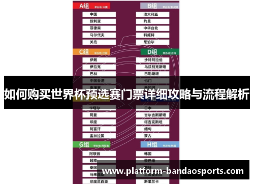 如何购买世界杯预选赛门票详细攻略与流程解析